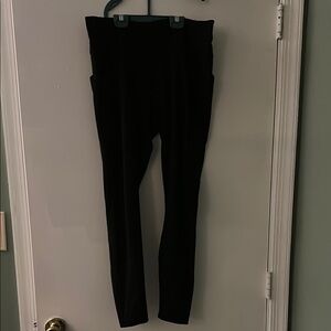 Black High-Waisted Leggings